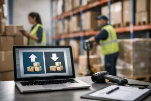 Software para entrada e saída de mercadorias