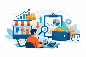 Controle financeiro para loja de varejo