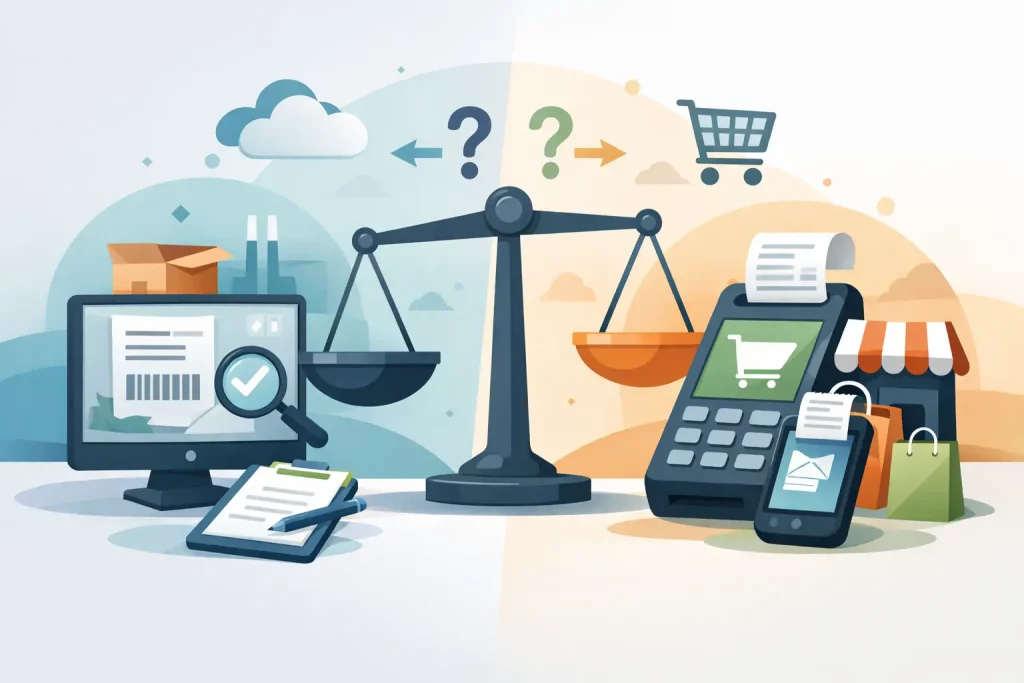 NF-e ou NFC-e no varejo: qual escolher?