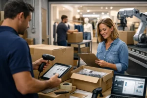 Como automatizar entrada de mercadorias na loja